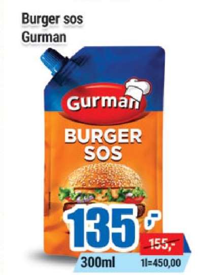 Burger sos Gurman