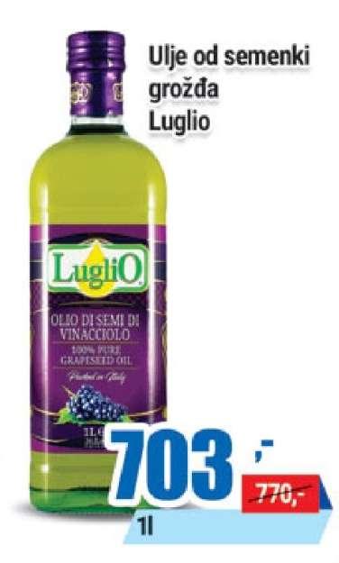 Ulje od semenki grožđa Luglio