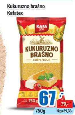 Kukuruzno brašno Kafatex