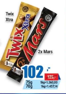 2x Mars