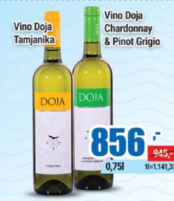 Vino Doja Chardonnay & Pinot Grigio