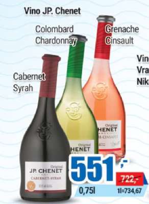 Víno JP Chenet