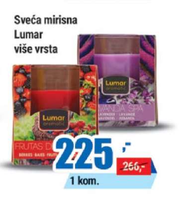 Sveća mirisna Lumar