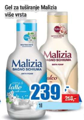 Gel za tuširanje Malizia