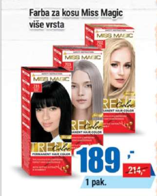 Farba za kosu Miss Magic
