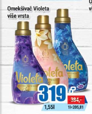 Omekšivač Violeta više vrsta