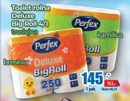 Toalet rolna Deluxe Big Roll 4/1