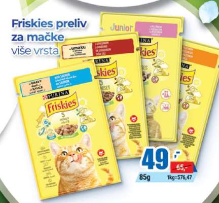 Friskies preliv za mačke