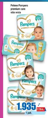Pelene Pampers Premium Care