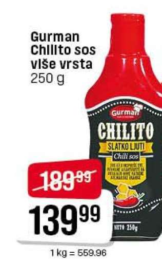 Gurman Chillto Sos