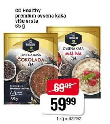 GO Healthy premium ovsena kaša