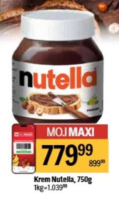 Krem Nutella, 750g