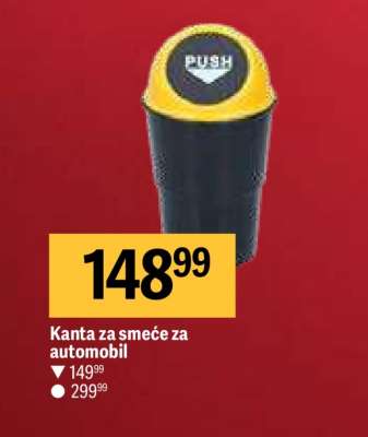 Kanta za smeće za automobil