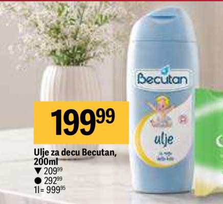 Ulje za decu Becutan, 200ml