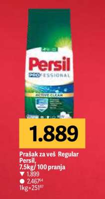 Prašak za veš Regular Persil