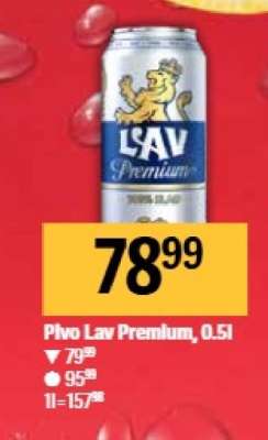 Pivo Lav Premium 0.5l