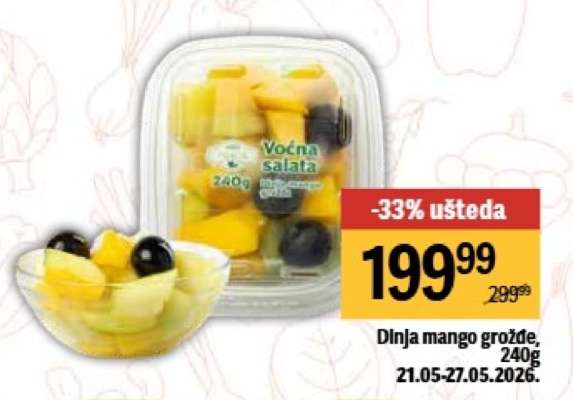 Dinje mango grožđe, 240g