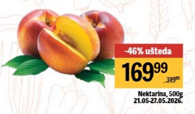 Nektarina, 500g