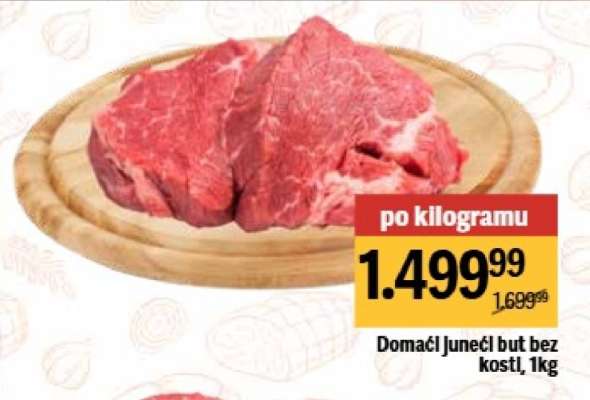 Domaći Juneći but bez kosti, 1kg