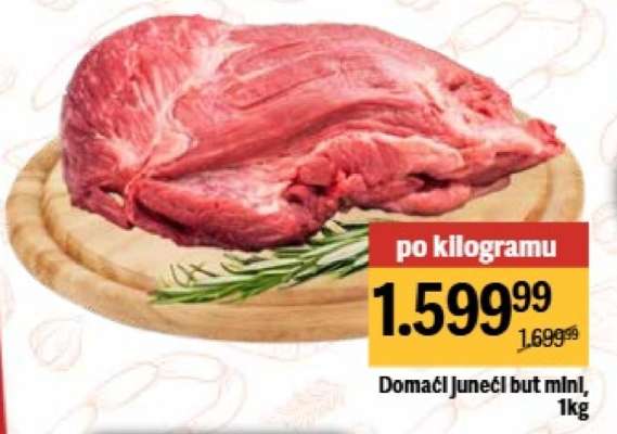 Domácí Junečí but mlnl, 1kg