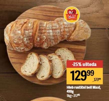 Hleb rustični bell Maxi