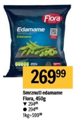 Smrznutl edamame Flora, 450g
