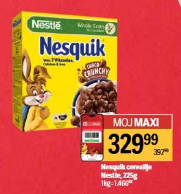 Nesquik cerealije Nestle 225g