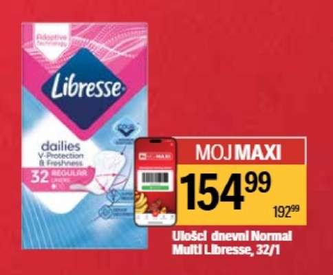 Ulošci dnevni Normal Multi Libresse 32/1