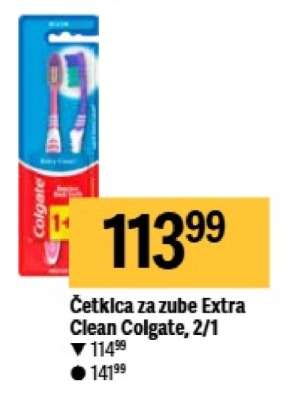 Četkica za zube Extra Clean Colgate, 2/1