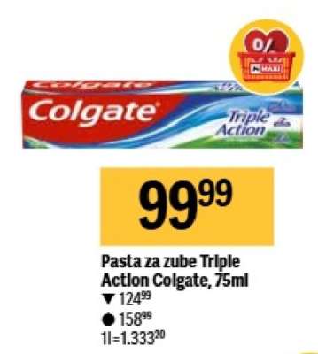 Pasta za zube Triple Action Colgate 75ml