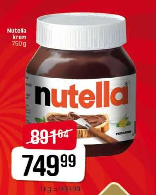 Nutella krem 750 g
