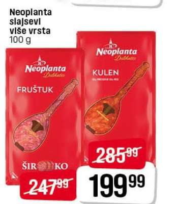 NEOPLANTA SLAJSEVI