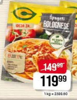 Špageti Bolognese