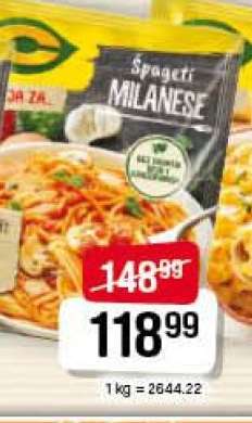 Spageti Milanese