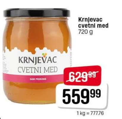 Krnjevac cvetni med