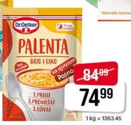 Dr. Oetker Palenta