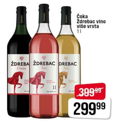 Čoka Ždrebac vino