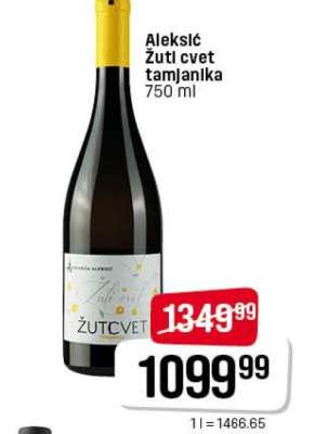 Aleksić Žuti cvet tamjanika