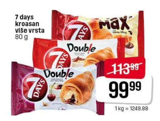 7 days kroasan višeslojni