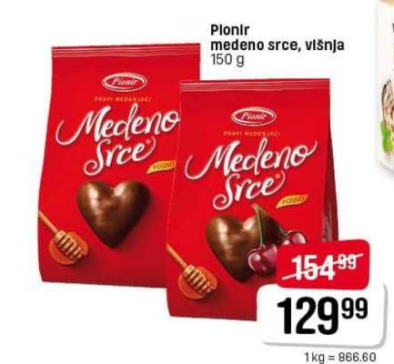 Pionir medeno srce višnja
