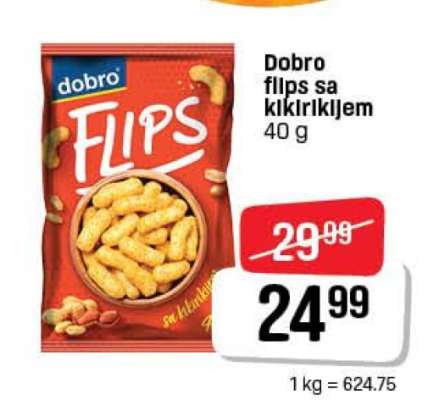 Dobro flips sa kikirikijem