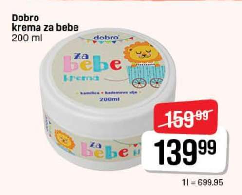 Dobro krema za bebe