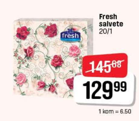 Fresh salvete 20/1