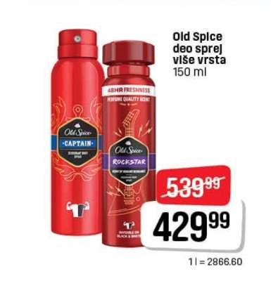 Old Spice deo sprej