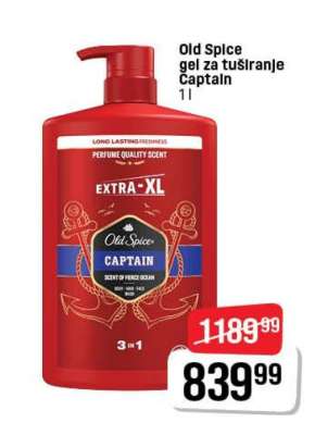 Old Spice gel za tuširanje Captain
