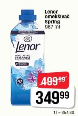 Lenor omekšivač Spring 987 ml