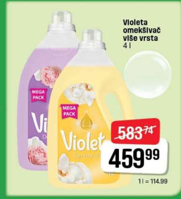 Violeta omekšivač, više vrsta 4 l