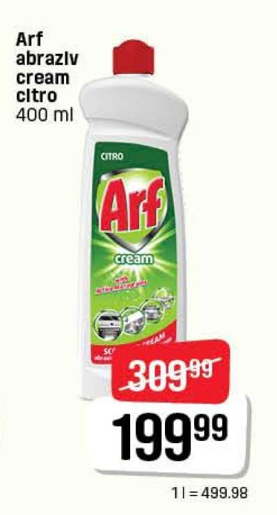 Arf abraziv cream citro 400 ml