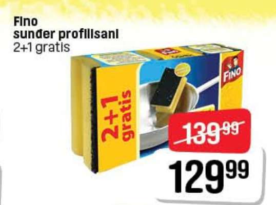 Fino sünger profillsanlı