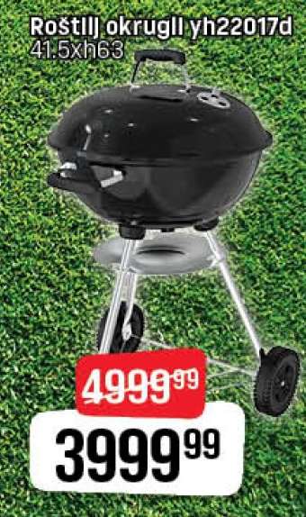 Roštilj okrugli yh22017d